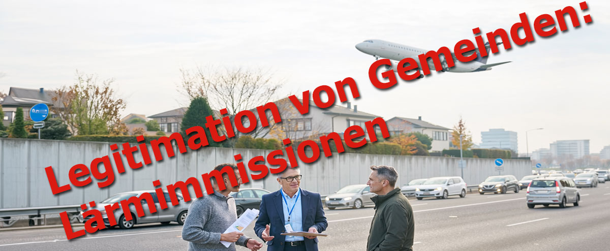 Legitimation von Gemeinden: Lärmimmissionen 
